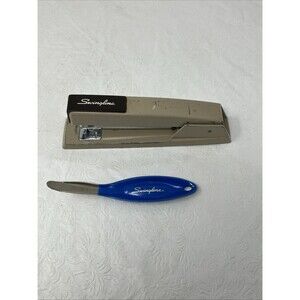 Vtg Swingline  Blade Style Staple Remover Lifter & 94-41 Beige Stapler